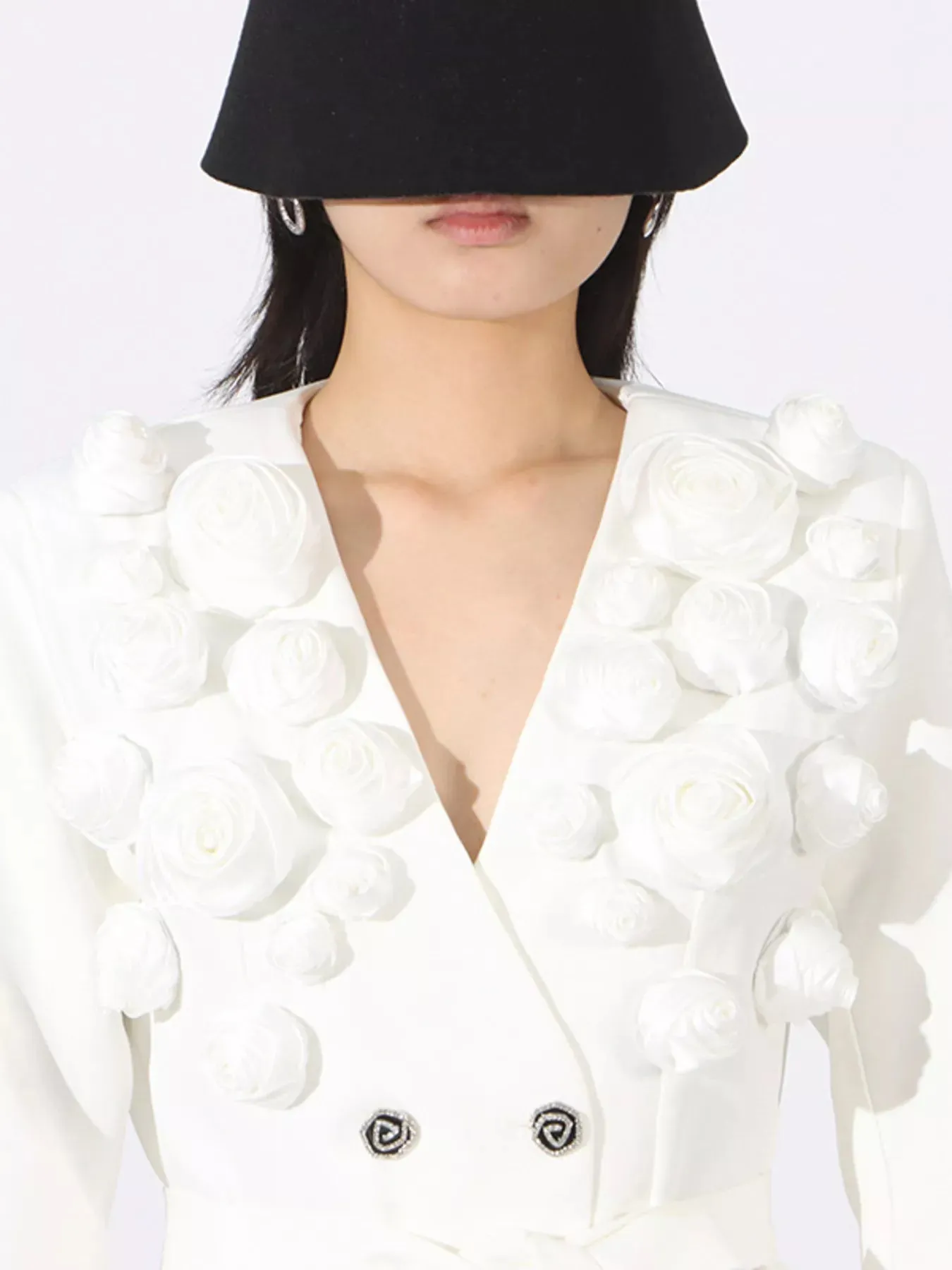 Flower Long Sleeve Blazer and Pants Set sold by Gigi Laurent product image thumbnail 5