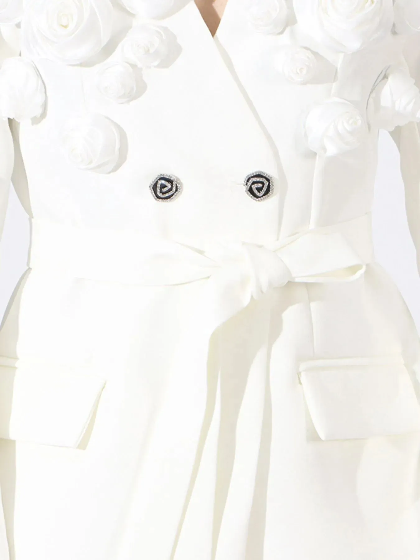 Flower Long Sleeve Blazer and Pants Set sold by Gigi Laurent product image thumbnail 2