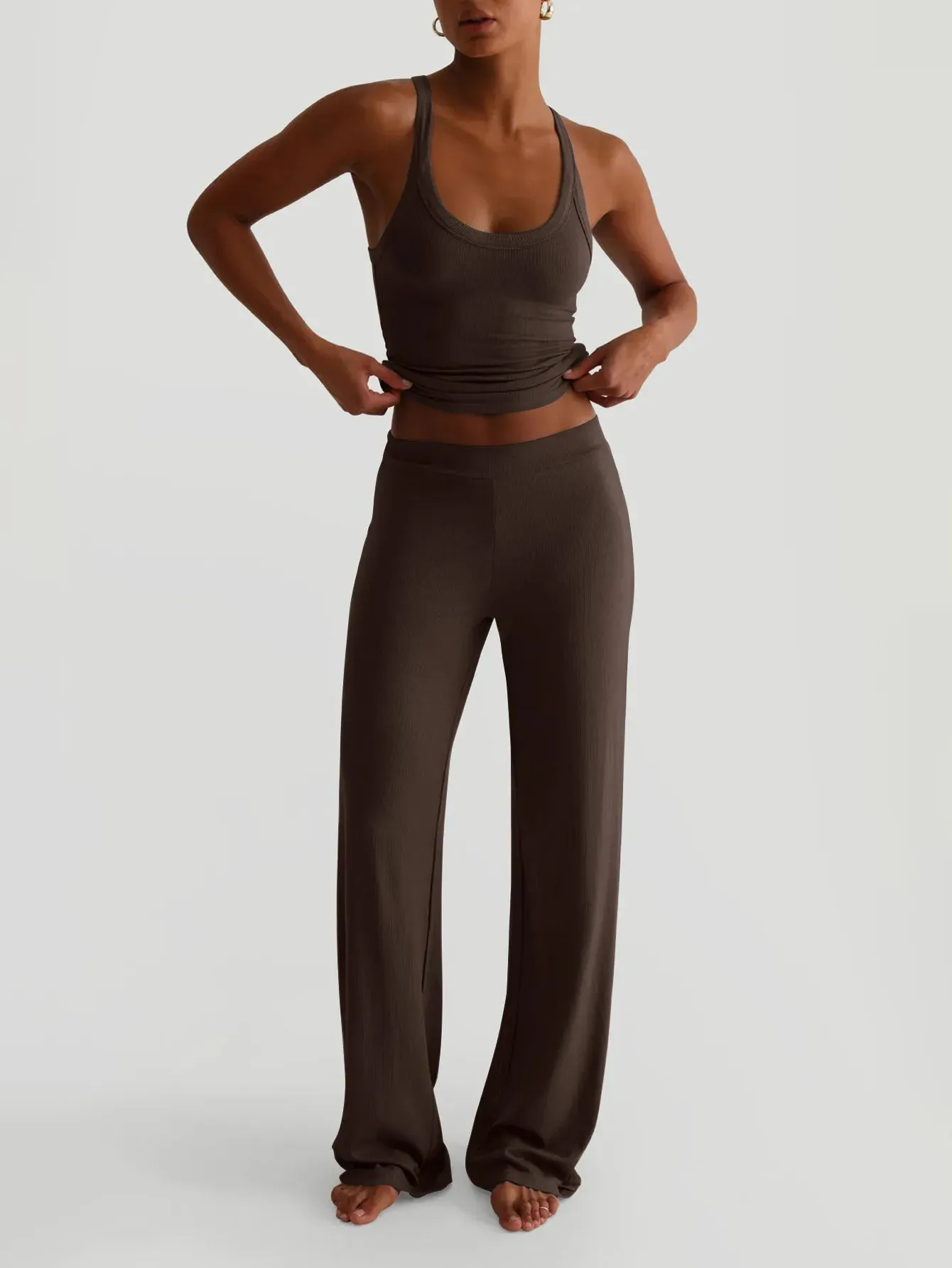 Scoop Neck Cami and Pants Set sold by Gigi Laurent