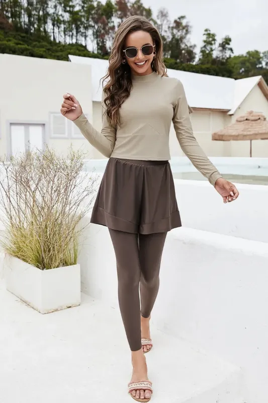 Long Sleeve Top and Pants Swim Set sold by Gigi Laurent