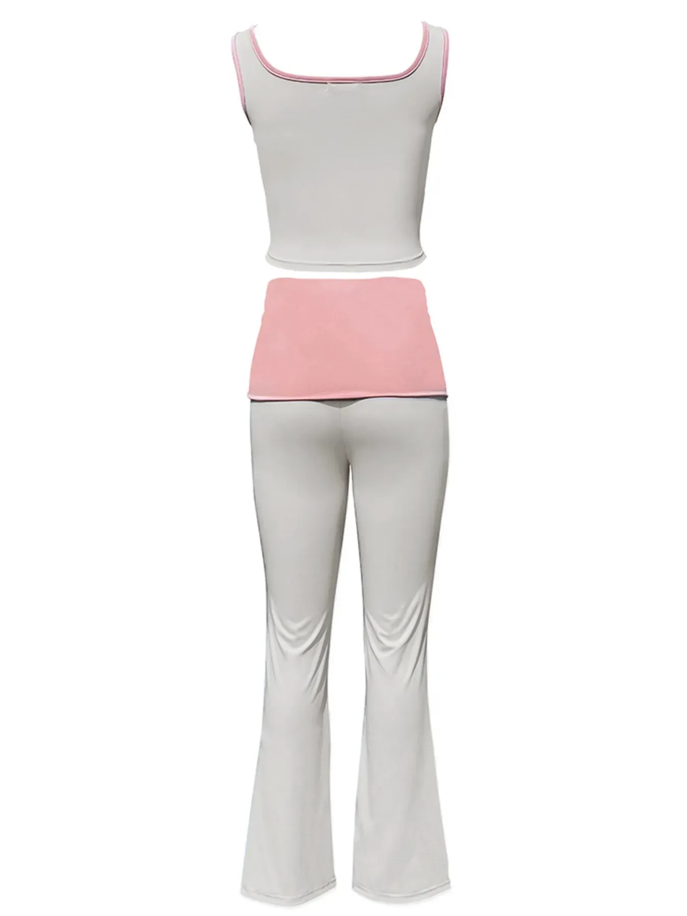 Contrast Trim Tank and Pants Active Set sold by Gigi Laurent product image thumbnail 2
