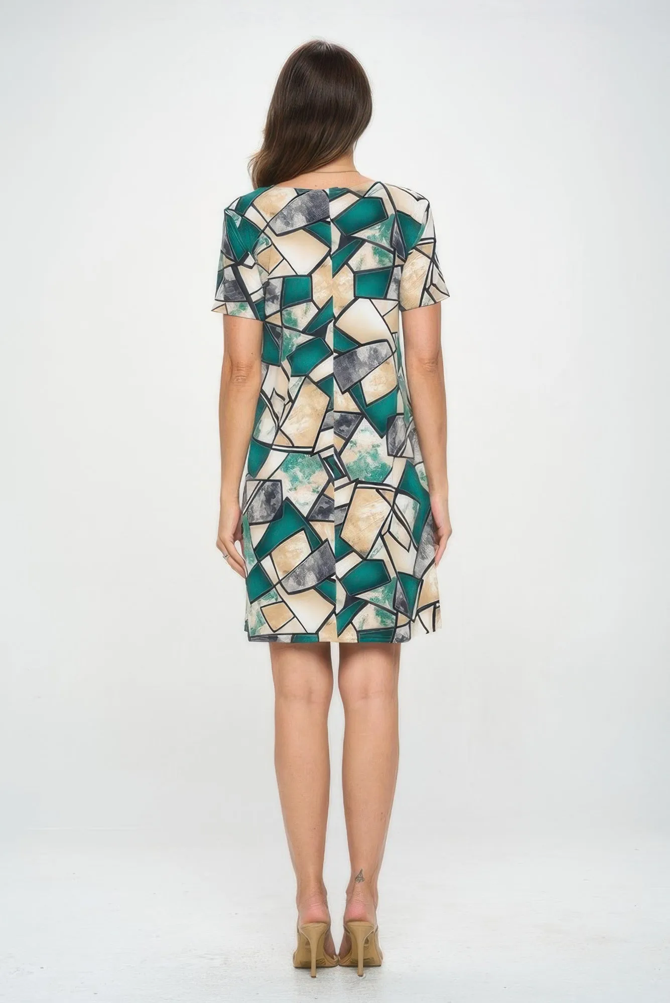 Hit Short Sleeve Missy Dress sold by Gigi Laurent product image thumbnail 3