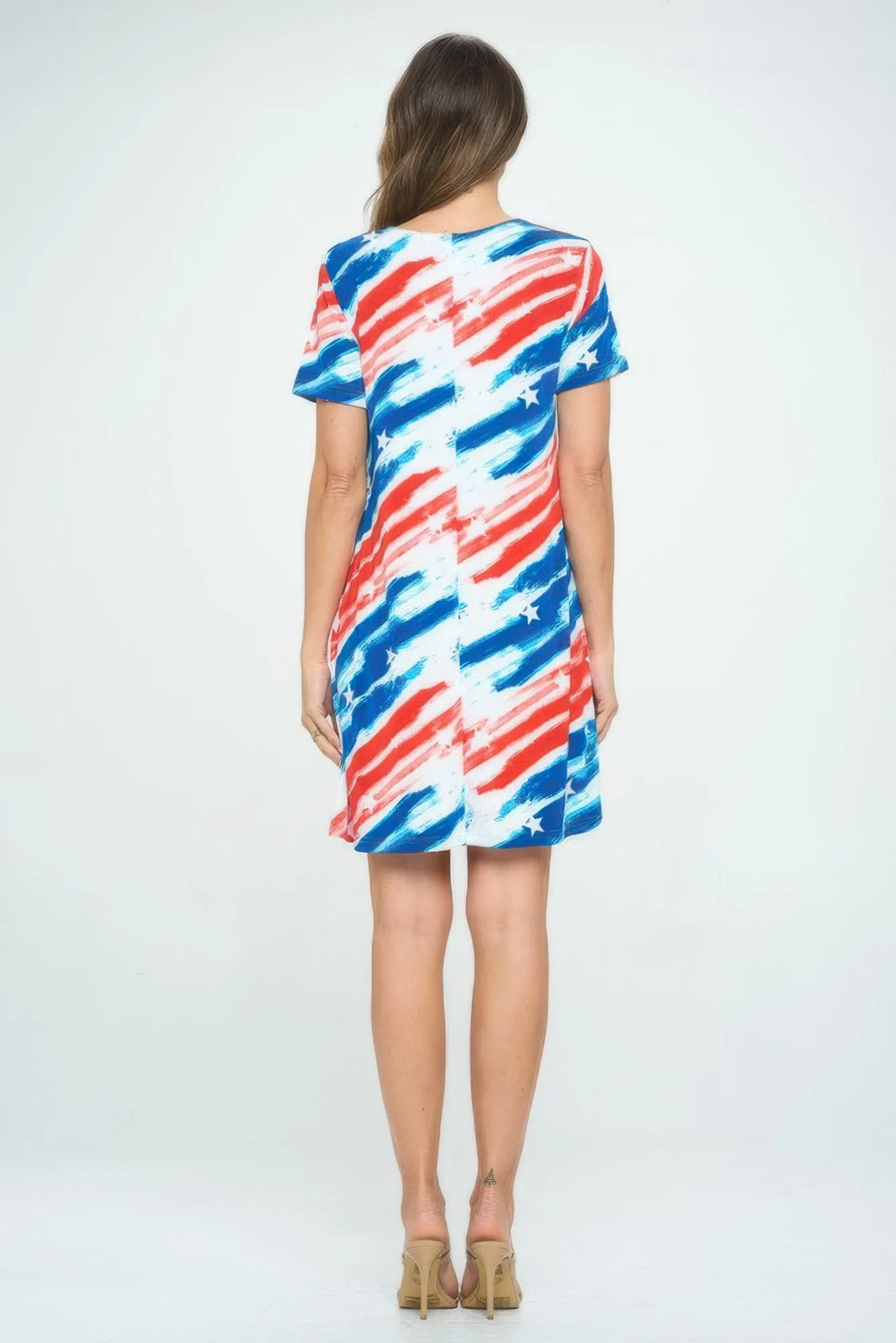 Plus Size Print Bns Missy Dress sold by Gigi Laurent product image thumbnail 3