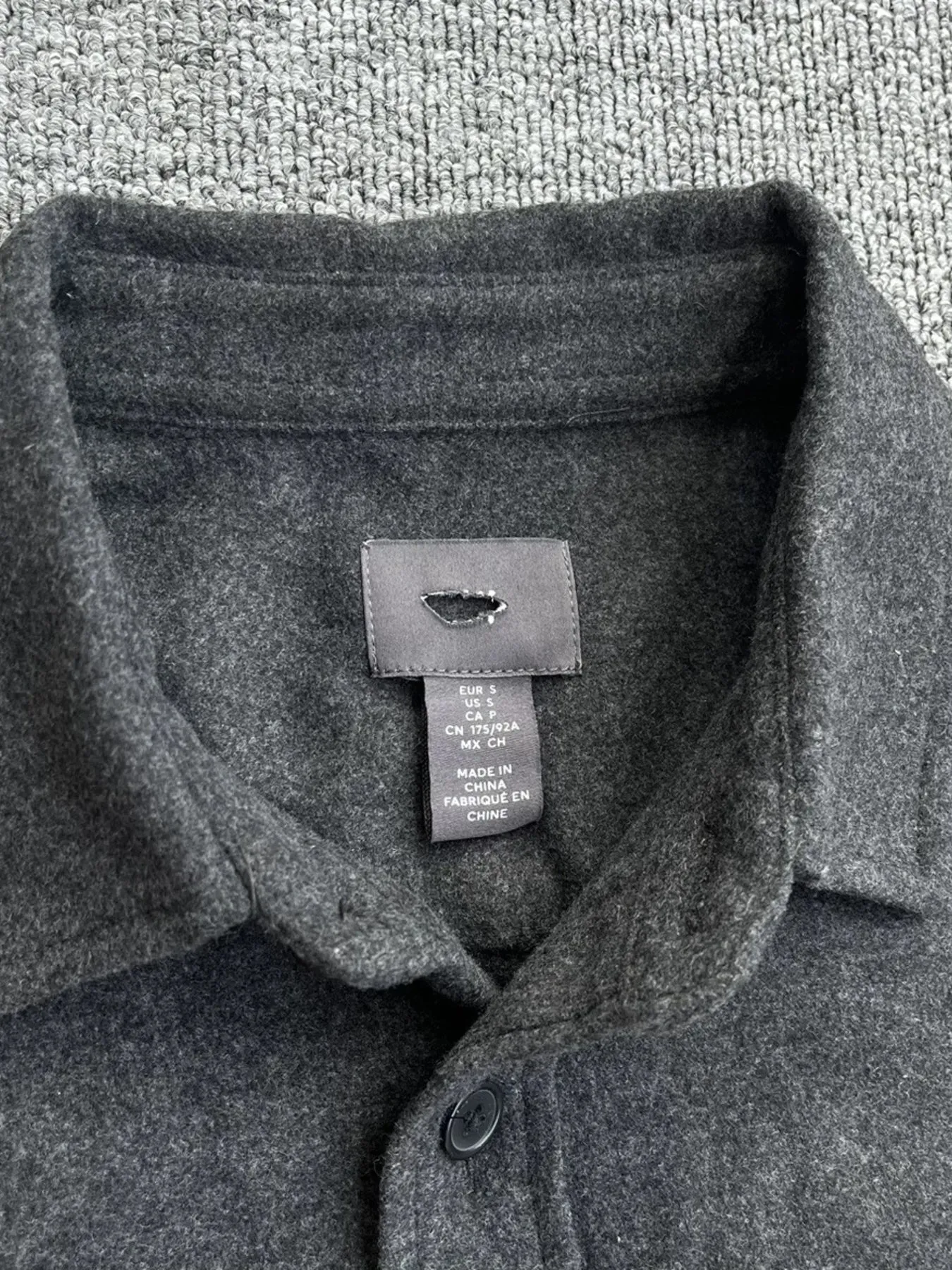 Men's Button Up Long Sleeve Shacket sold by Gigi Laurent product image thumbnail 4