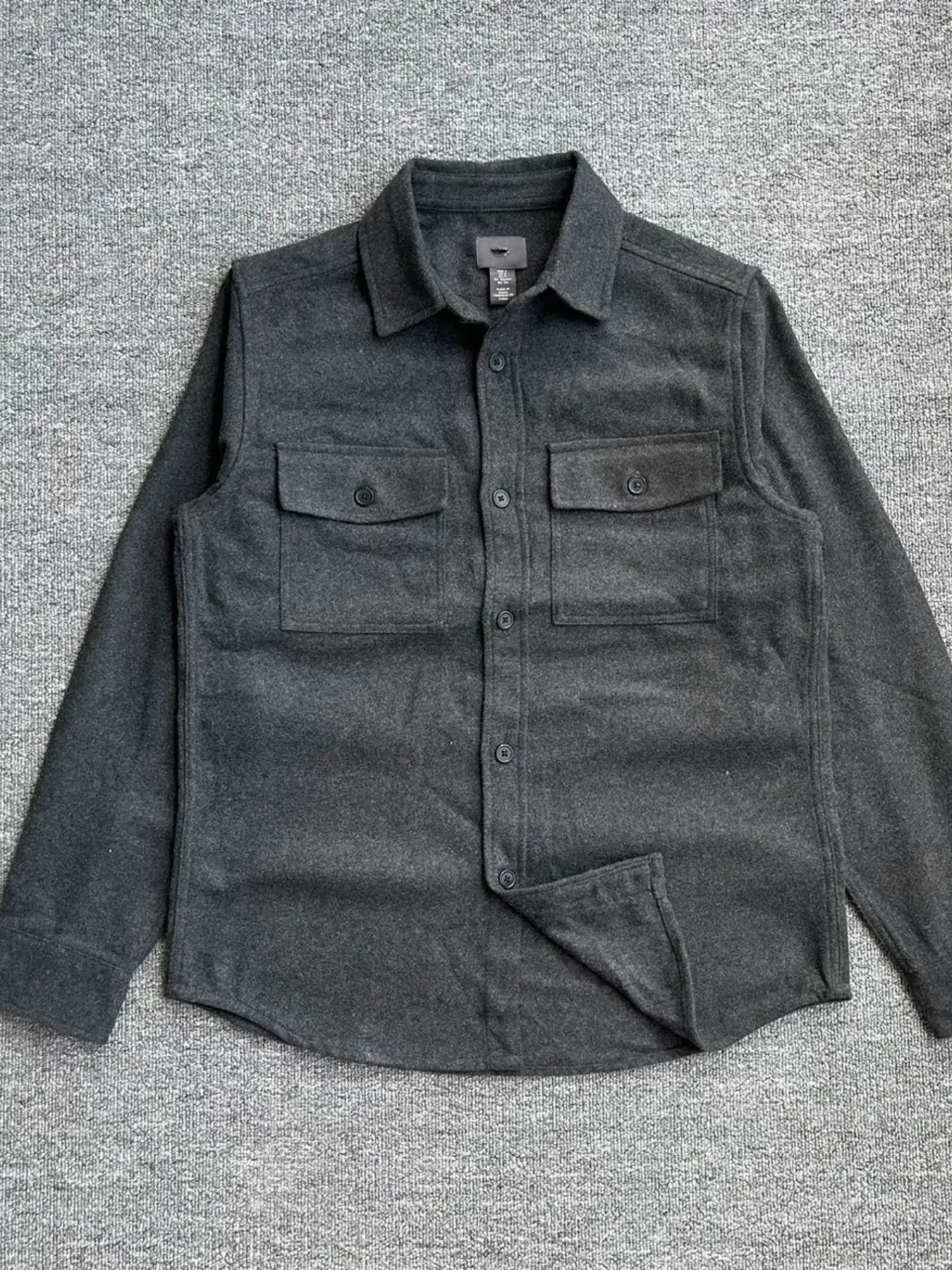 Men's Button Up Long Sleeve Shacket sold by Gigi Laurent