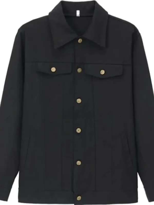 Men's Full Size Button Up Long Sleeve Jacket Plus Size sold by Gigi Laurent