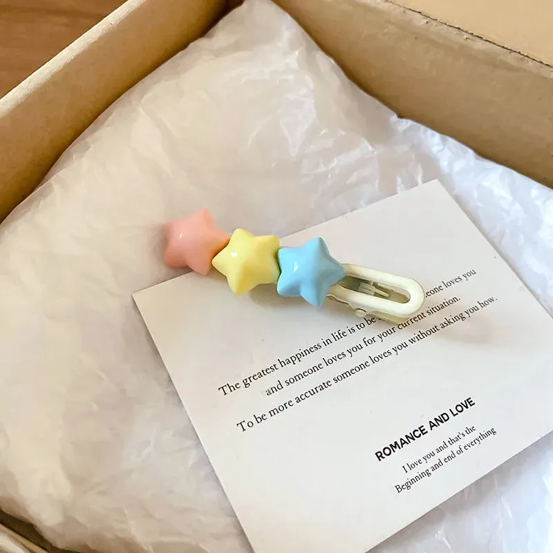 4 Piece Star Acrylic Hair Pin sold by Gigi Laurent