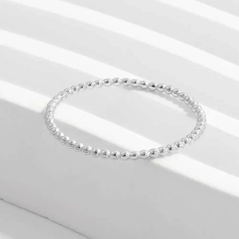 925 Sterling Silver Bead Ring sold by Gigi Laurent product image thumbnail 4