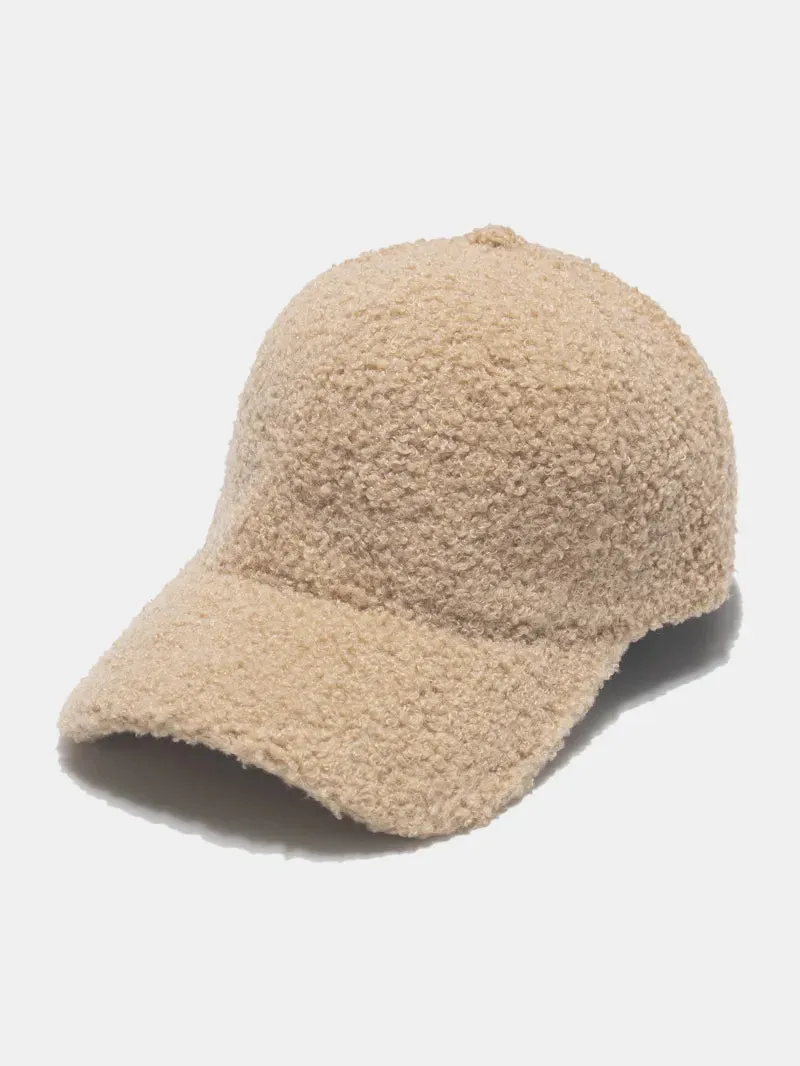 Sherpa Solid Color Baseball Cap sold by Gigi Laurent product image thumbnail 2