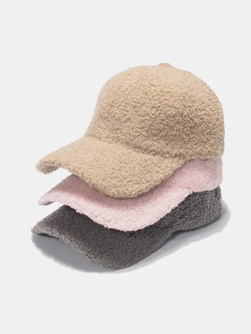 Sherpa Solid Color Baseball Cap sold by Gigi Laurent