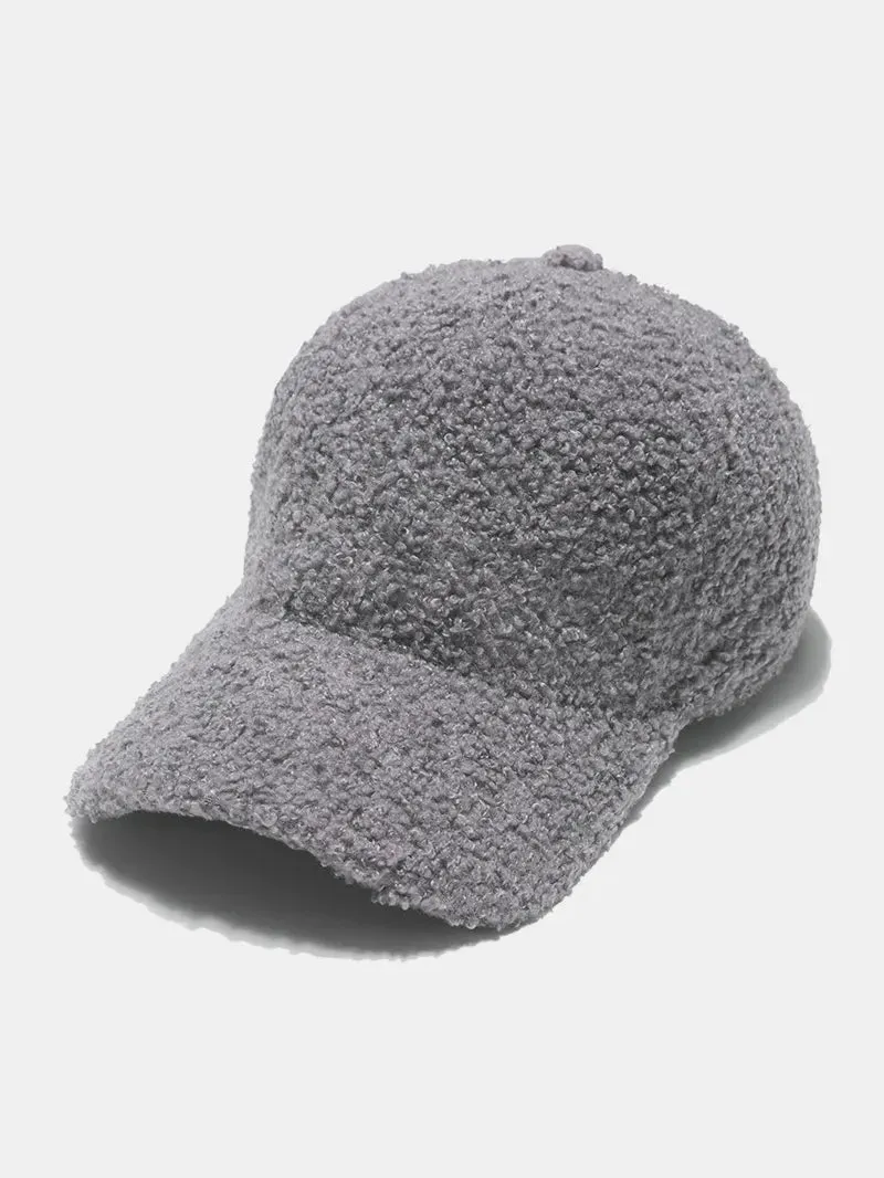 Sherpa Solid Color Baseball Cap sold by Gigi Laurent product image thumbnail 5