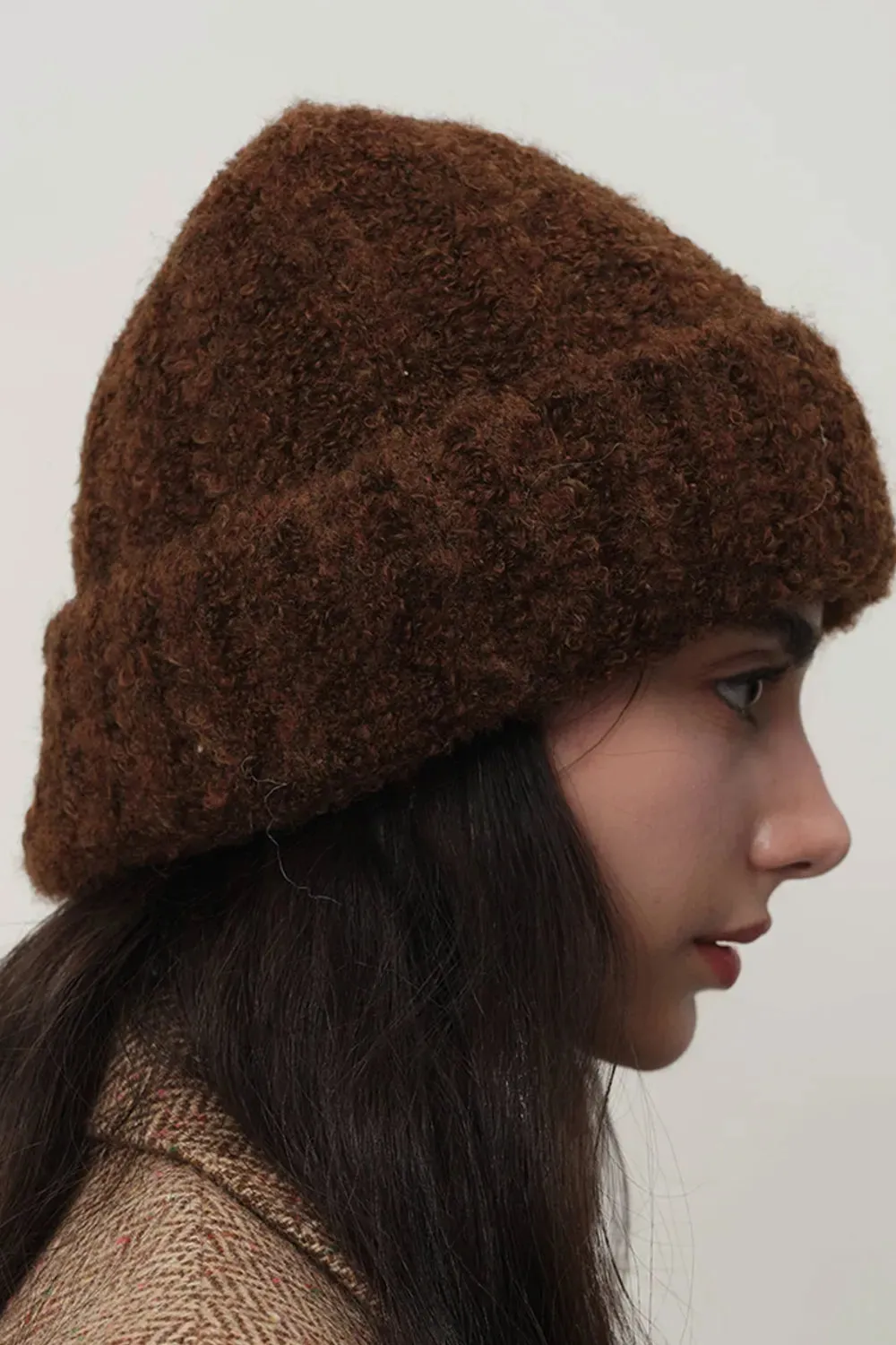 Solid Color Thermal Knit Hat sold by Gigi Laurent product image thumbnail 5
