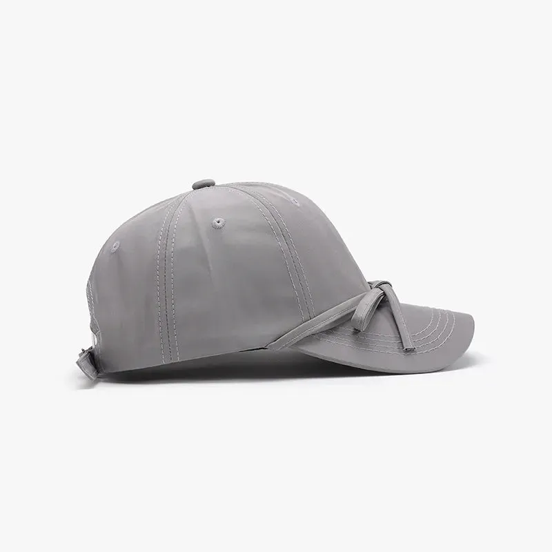 Tied Bow Cotton Baseball Cap sold by Gigi Laurent product image thumbnail 2