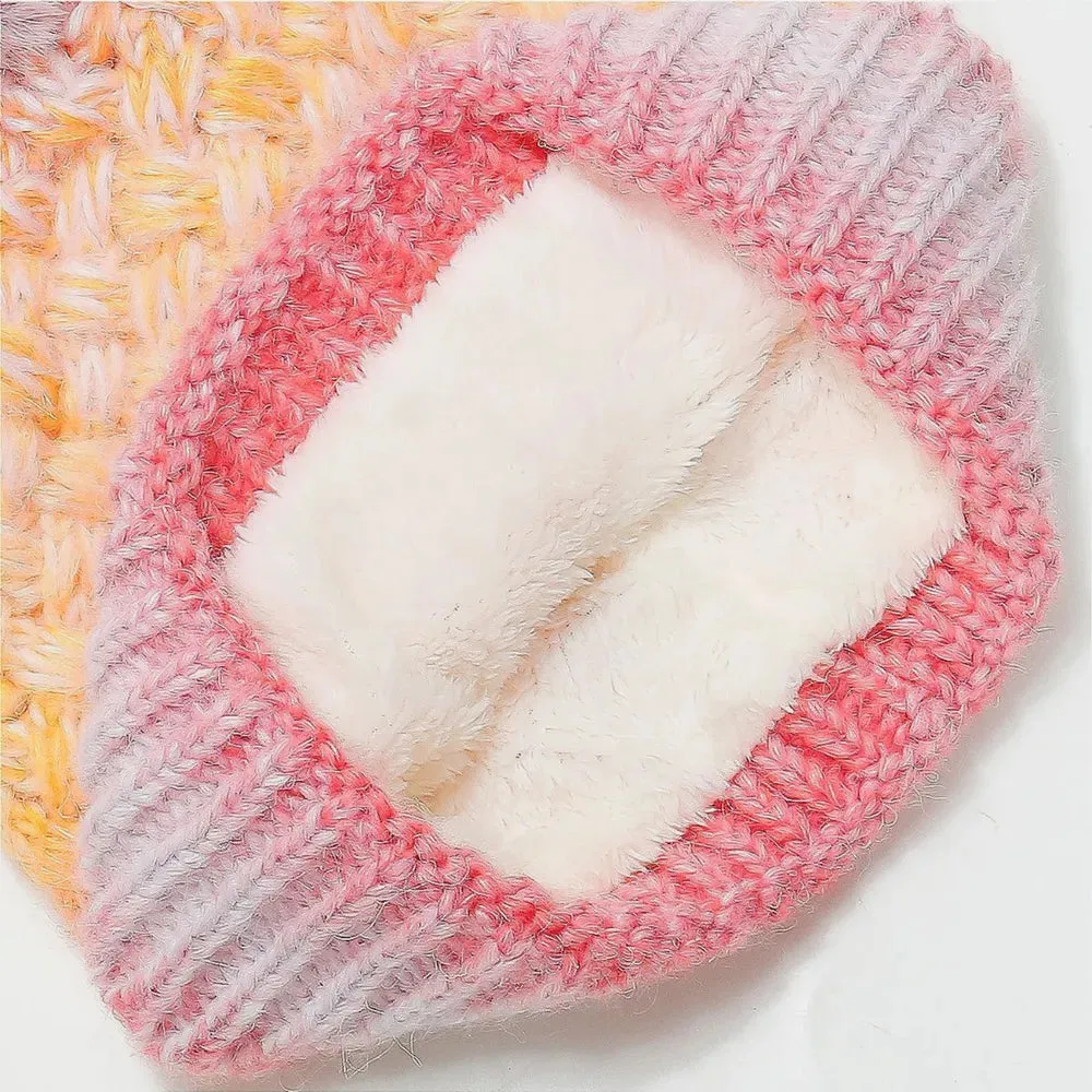 Gradient Knit Hat with Pompom sold by Gigi Laurent product image thumbnail 4