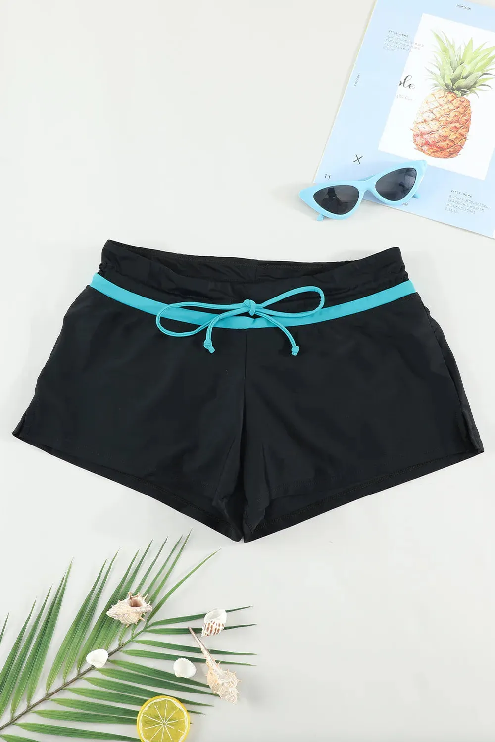 Full Size Drawstring Swim Shorts sold by Gigi Laurent product image thumbnail 2