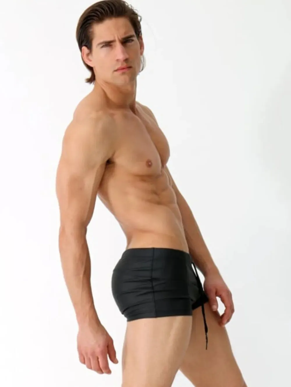 Men's Drawstring Swim Shorts sold by Gigi Laurent product image thumbnail 4