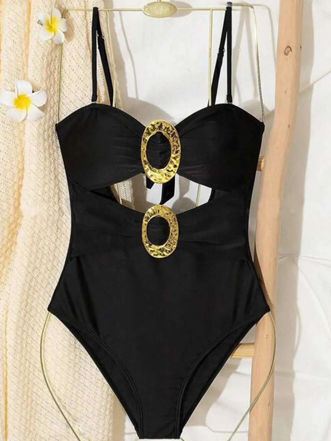 Cutout Sweetheart Neck One-Piece Swimwear sold by Gigi Laurent product image thumbnail 5