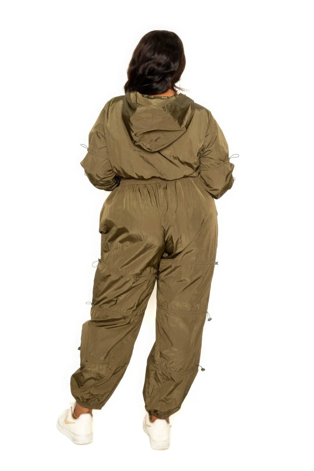 Active Zip Up Set With Cord Lock Detail sold by Gigi Laurent product image thumbnail 4