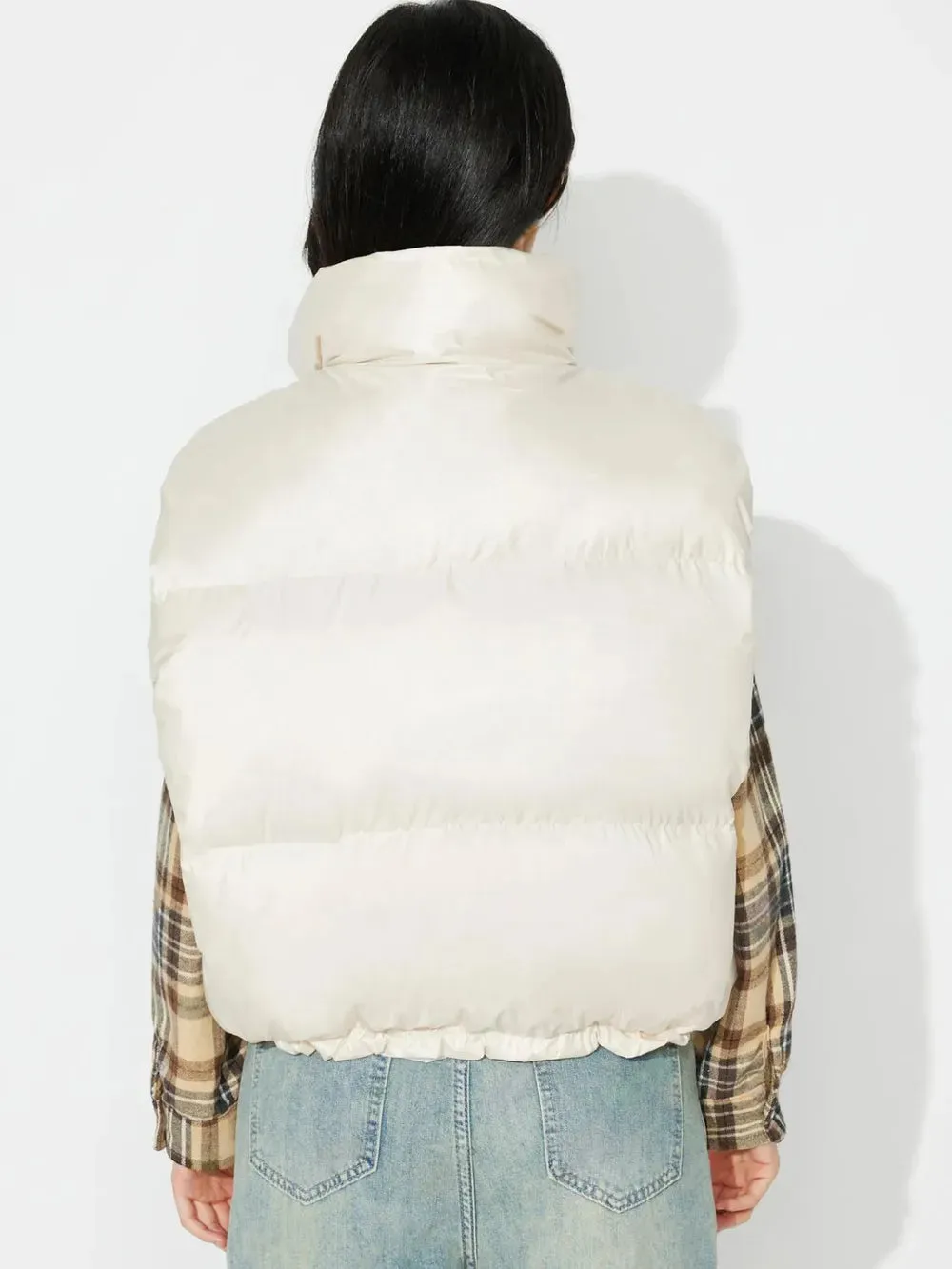 Zip Up Vest Coat with Pockets sold by Gigi Laurent product image thumbnail 2