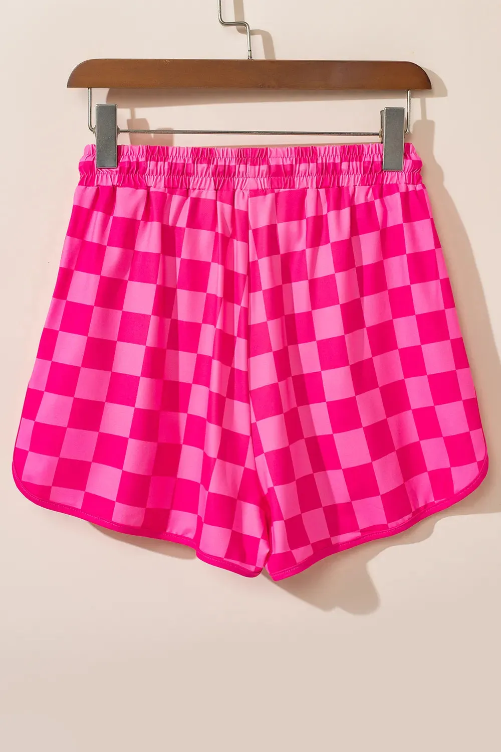 Drawstring Checkered Shorts with Pockets sold by Gigi Laurent product image thumbnail 2