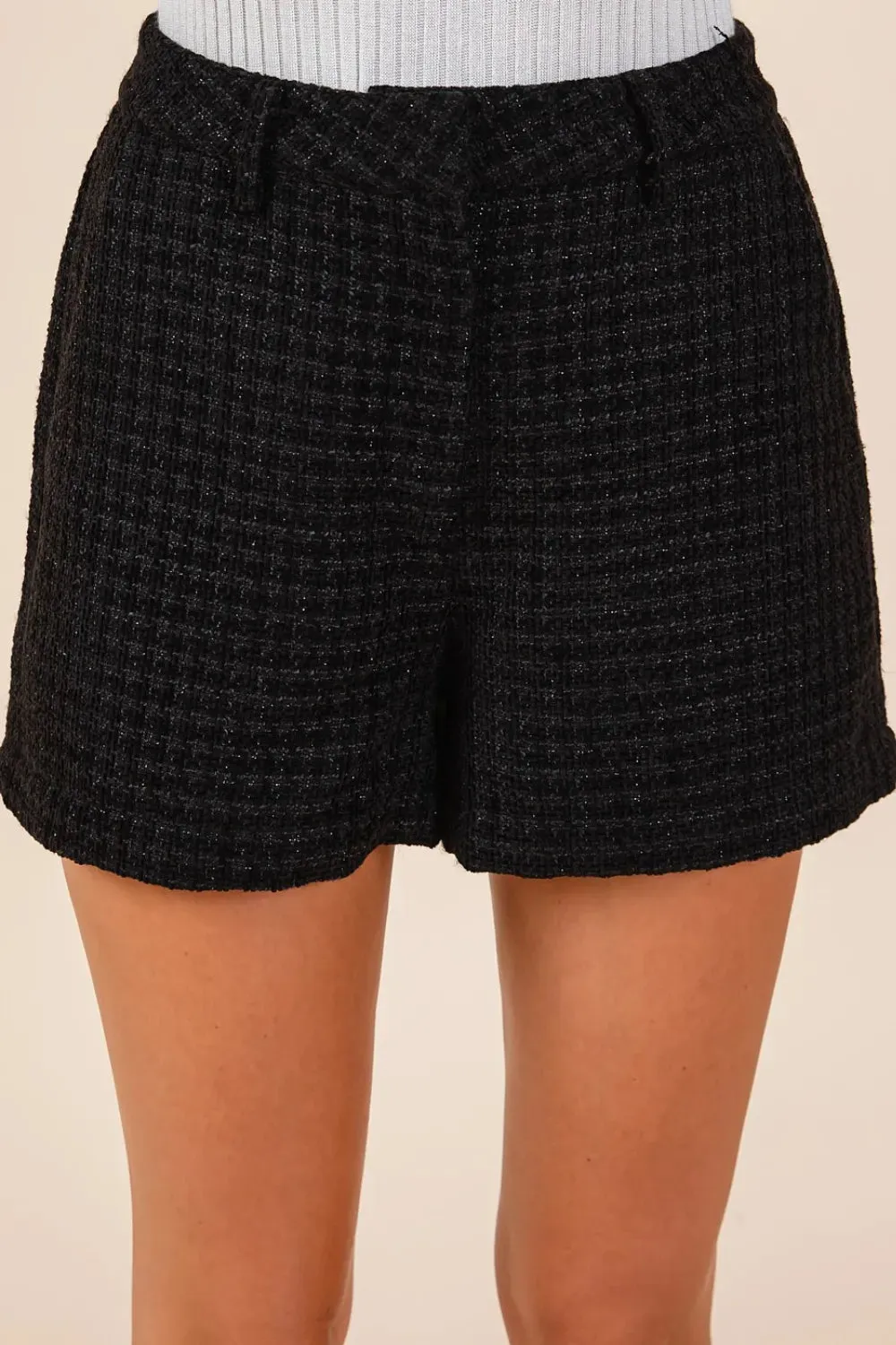 Mittoshop Tweed Classic Shorts with Side Pockets sold by Gigi Laurent product image thumbnail 2