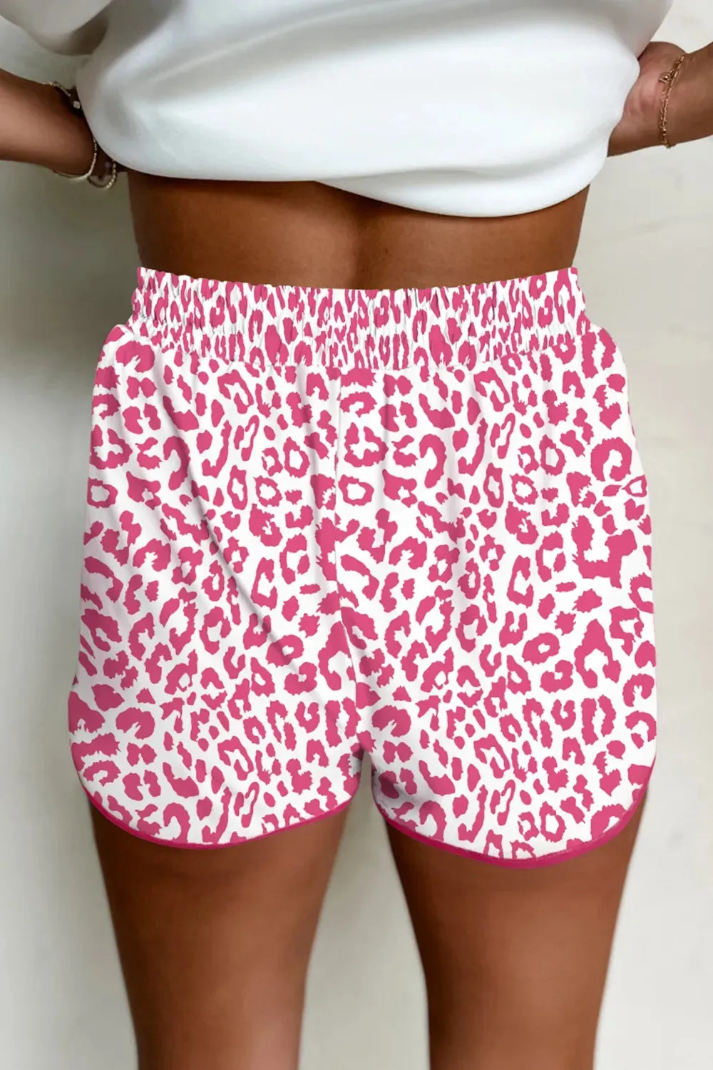 Leopard Drawstring Shorts sold by Gigi Laurent product image thumbnail 2