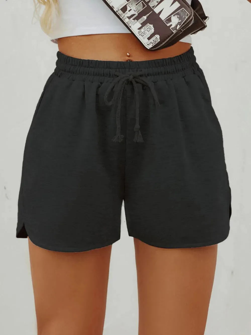 Drawstring Shorts with Pockets sold by Gigi Laurent product image thumbnail 3