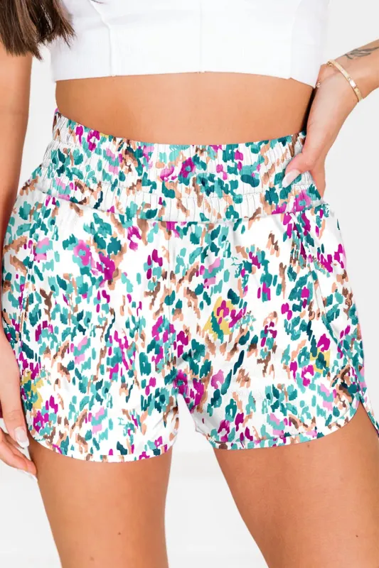Printed High Waist Shorts sold by Gigi Laurent