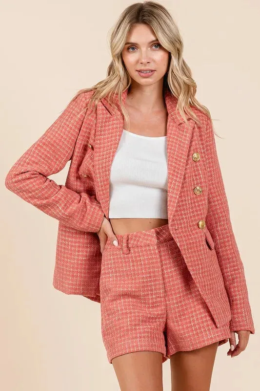 Mittoshop Tweed Classic Shorts with Side Pockets sold by Gigi Laurent product image thumbnail 5