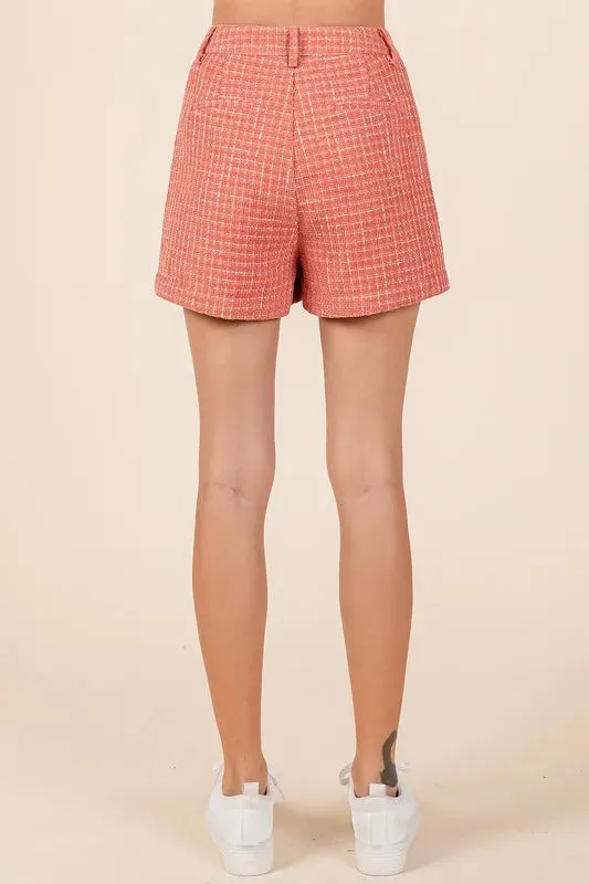 Mittoshop Tweed Classic Shorts with Side Pockets sold by Gigi Laurent product image thumbnail 3