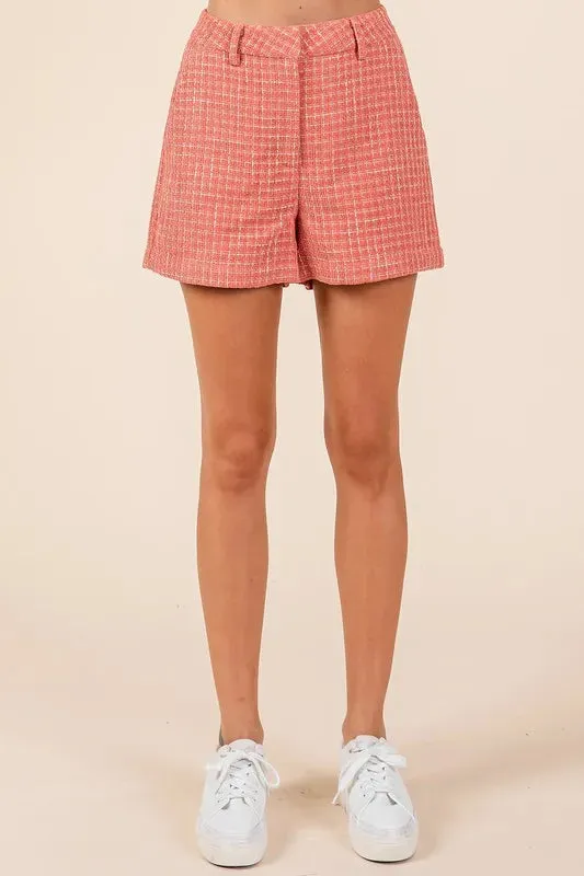 Mittoshop Tweed Classic Shorts with Side Pockets sold by Gigi Laurent product image thumbnail 2