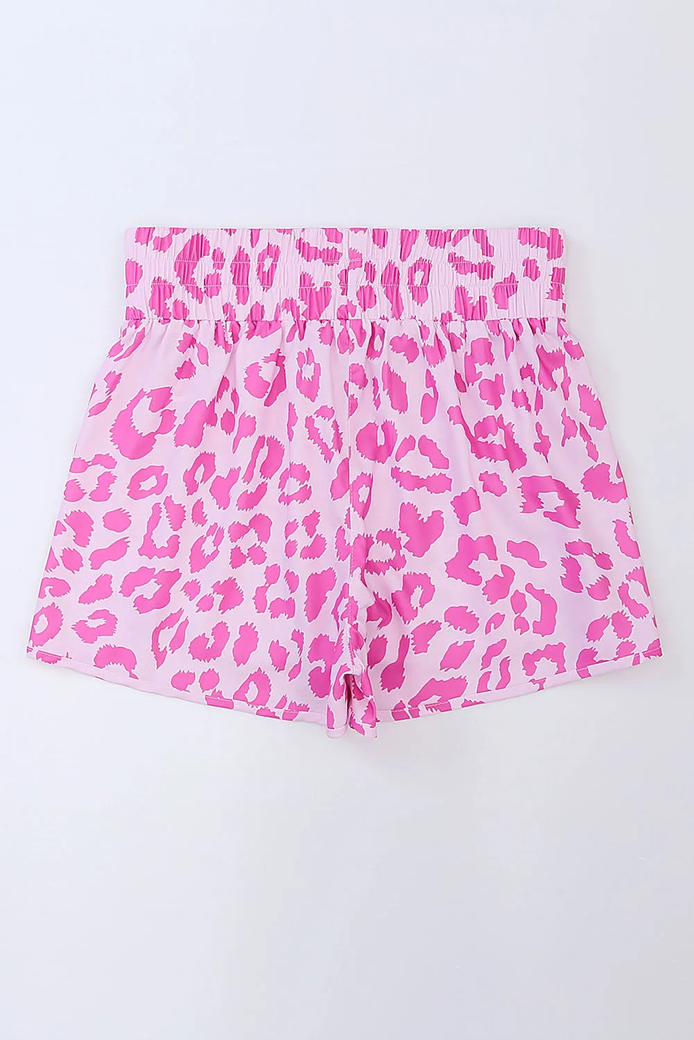 Leopard Elastic Waist Shorts sold by Gigi Laurent product image thumbnail 4