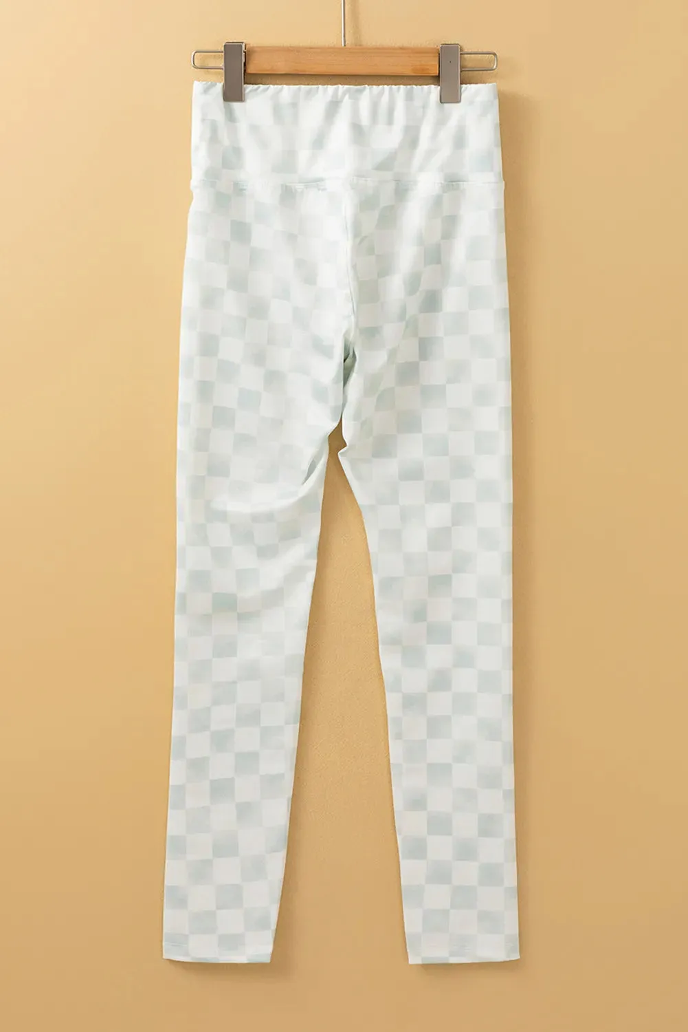 Checkered Elastic Waist Leggings sold by Gigi Laurent product image thumbnail 3