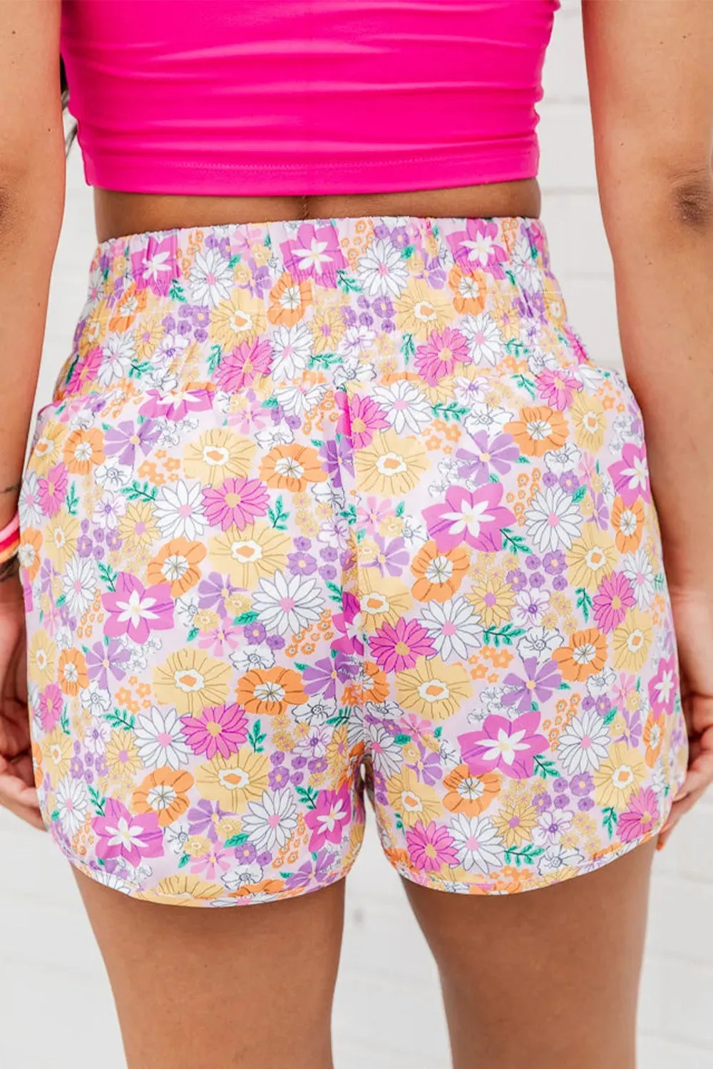 Printed High Waist Shorts sold by Gigi Laurent product image thumbnail 3