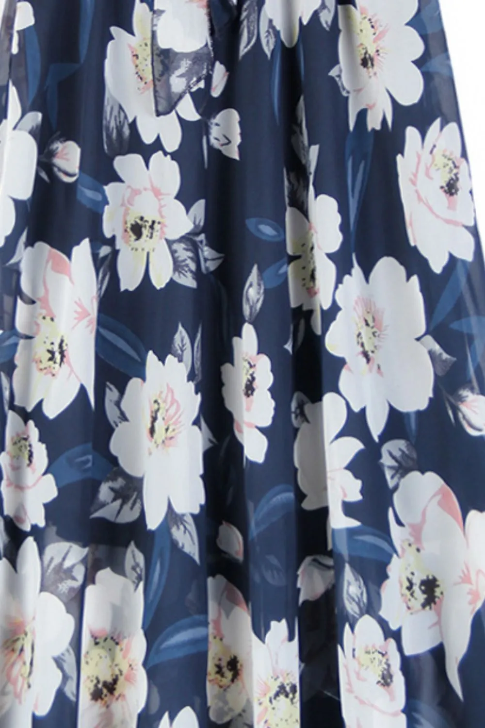Full Size Floral Tie-Waist Skirt sold by Gigi Laurent product image thumbnail 5