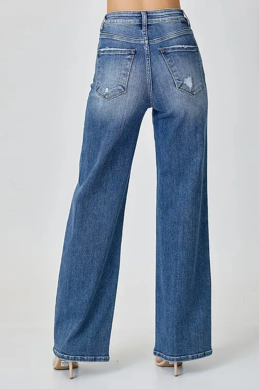 RISEN High Waist Jeans with Pockets sold by Gigi Laurent product image thumbnail 3