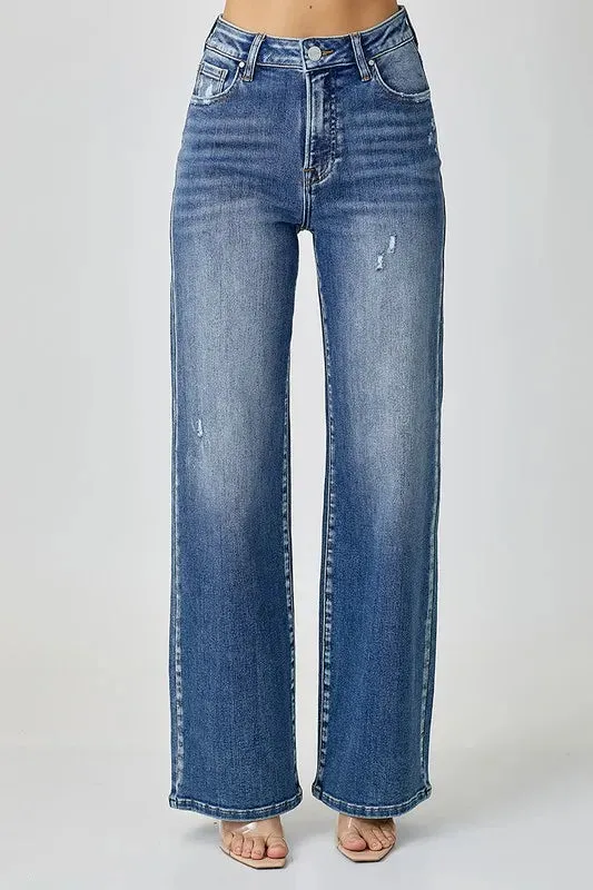 RISEN High Waist Jeans with Pockets sold by Gigi Laurent product image thumbnail 4