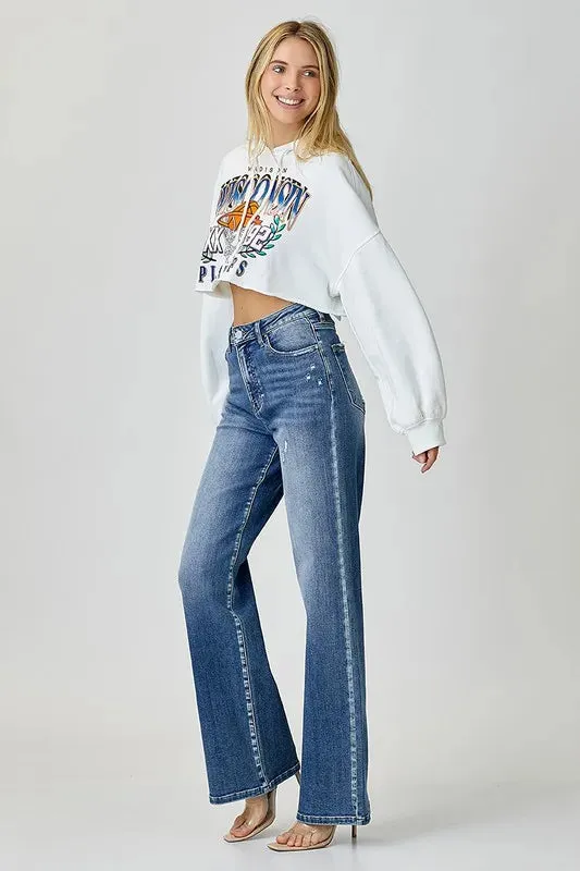 RISEN High Waist Jeans with Pockets sold by Gigi Laurent product image thumbnail 5