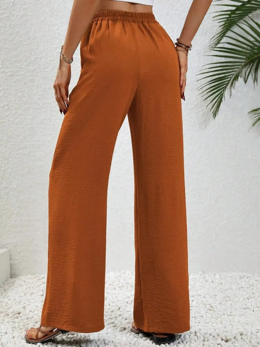 Wide Leg Drawstring Pants sold by Gigi Laurent product image thumbnail 2
