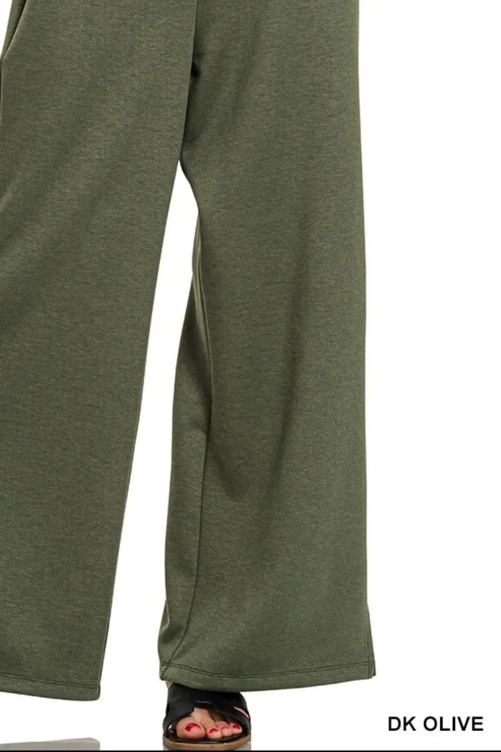 Zenana Scuba Drawstring Pants sold by Gigi Laurent product image thumbnail 3