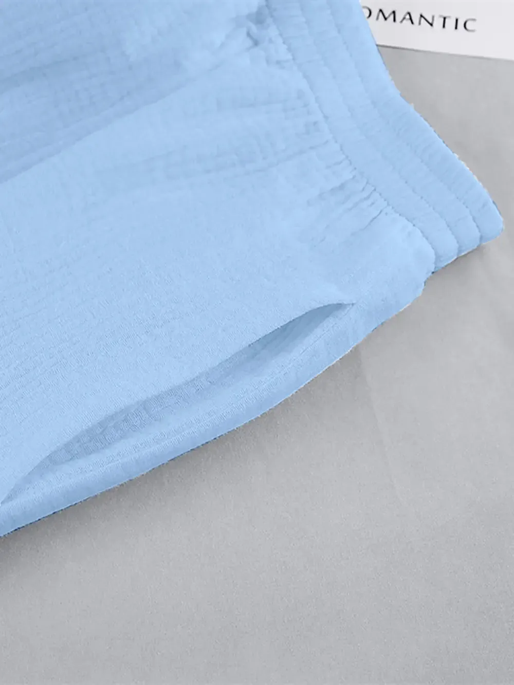 Texture Button Up Long Sleeve Shirt and Pants Set sold by Gigi Laurent product image thumbnail 5