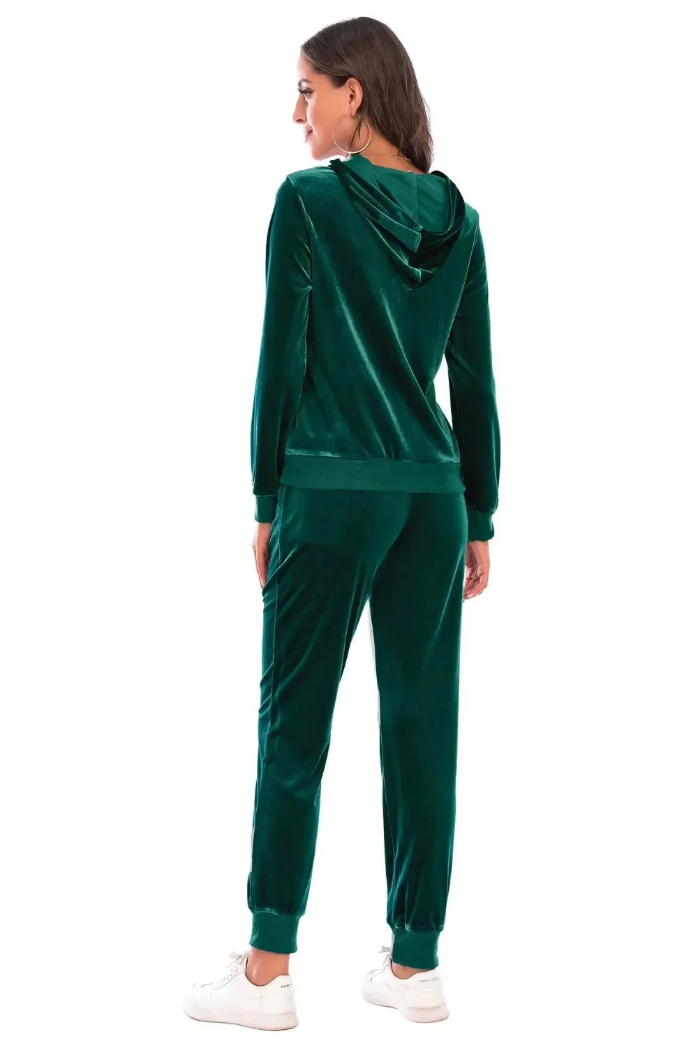 Zip-Up Hooded Jacket and Pants Set sold by Gigi Laurent product image thumbnail 2
