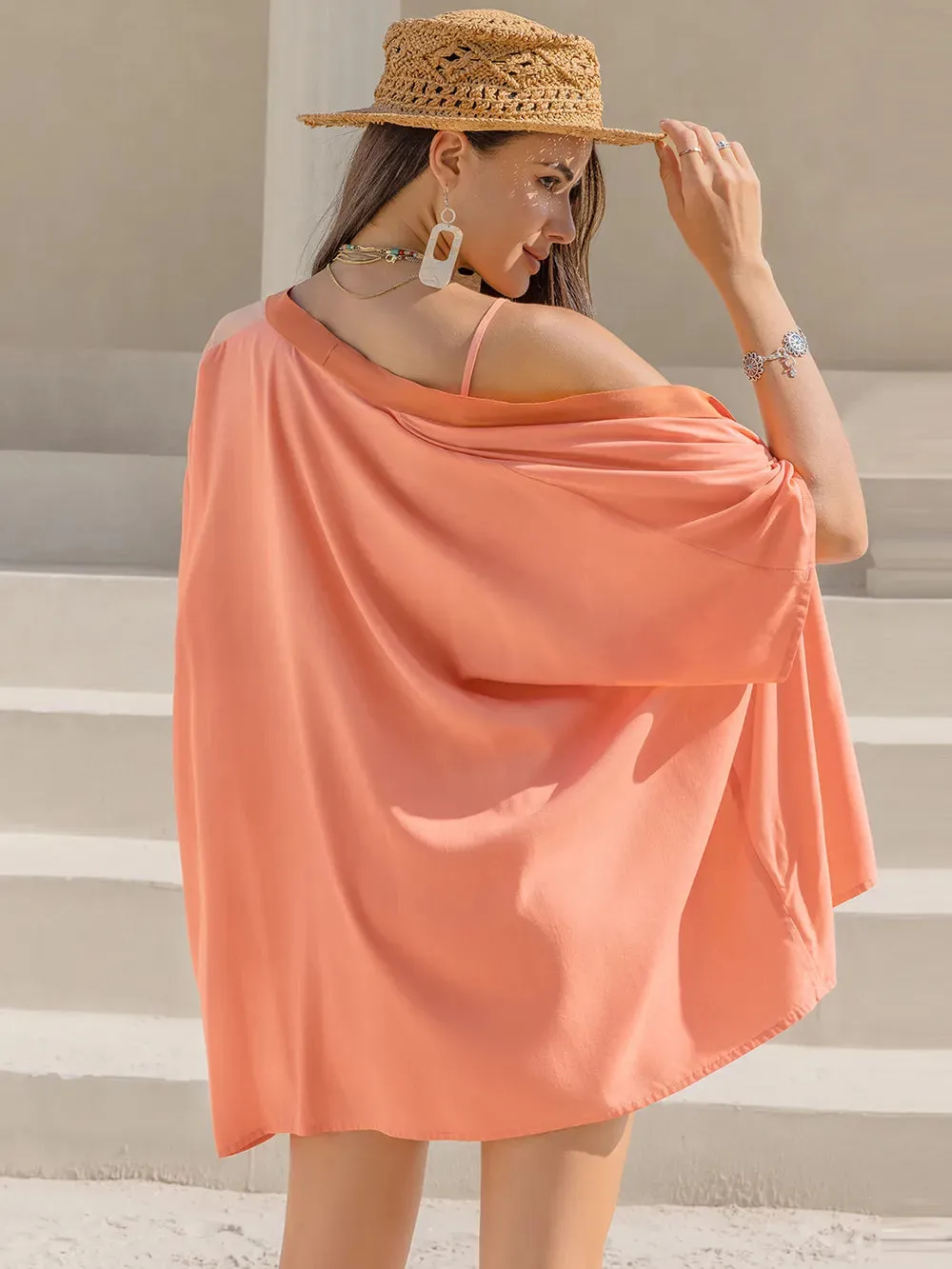 Cami, Open Front Cover Up and Shorts Set sold by Gigi Laurent product image thumbnail 2