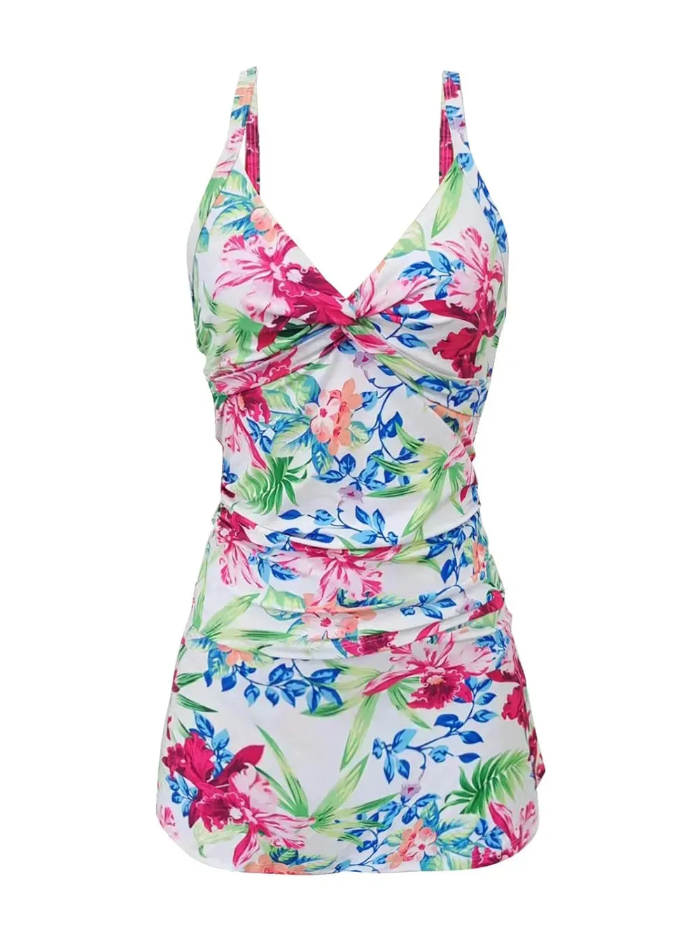 Printed Spaghetti Strap Top and Skirt Swim Set sold by Gigi Laurent product image thumbnail 2