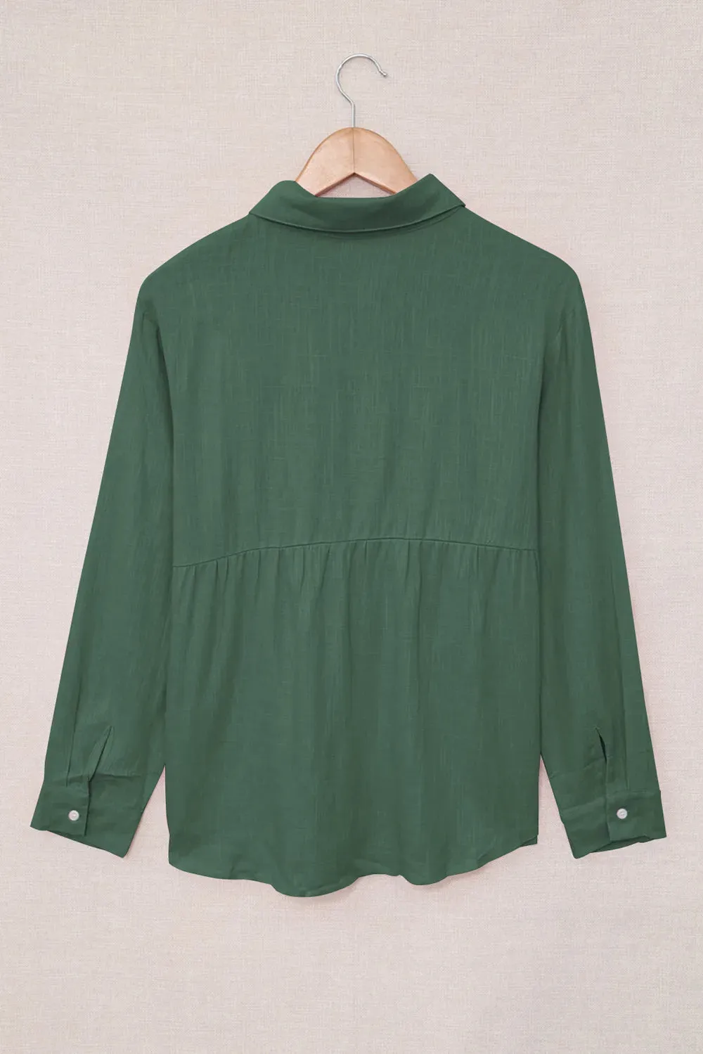 Button Up Long Sleeve Shirt sold by Gigi Laurent product image thumbnail 2