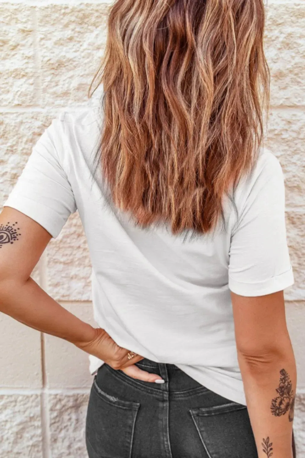 Western Aztec Horse Graphic Tee sold by Gigi Laurent product image thumbnail 2