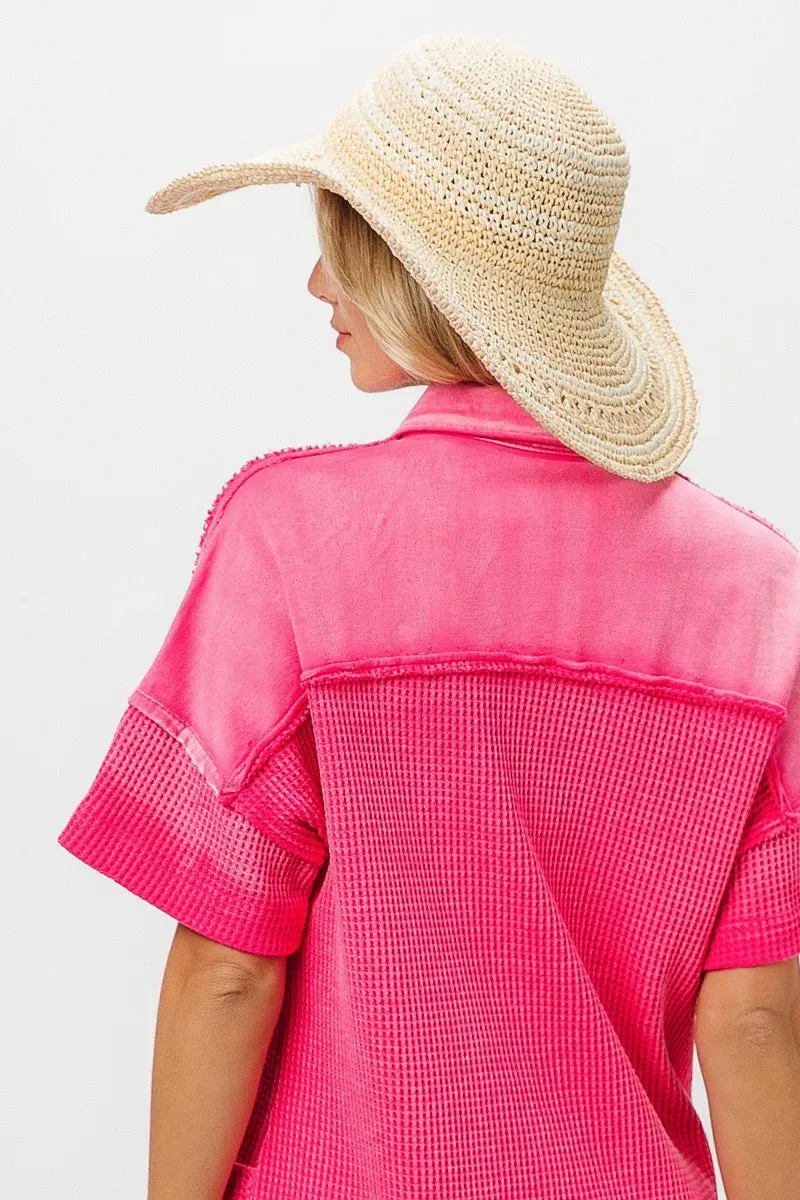 BiBi Dip Dye Mineral Washed Knit Dress sold by Gigi Laurent product image thumbnail 5