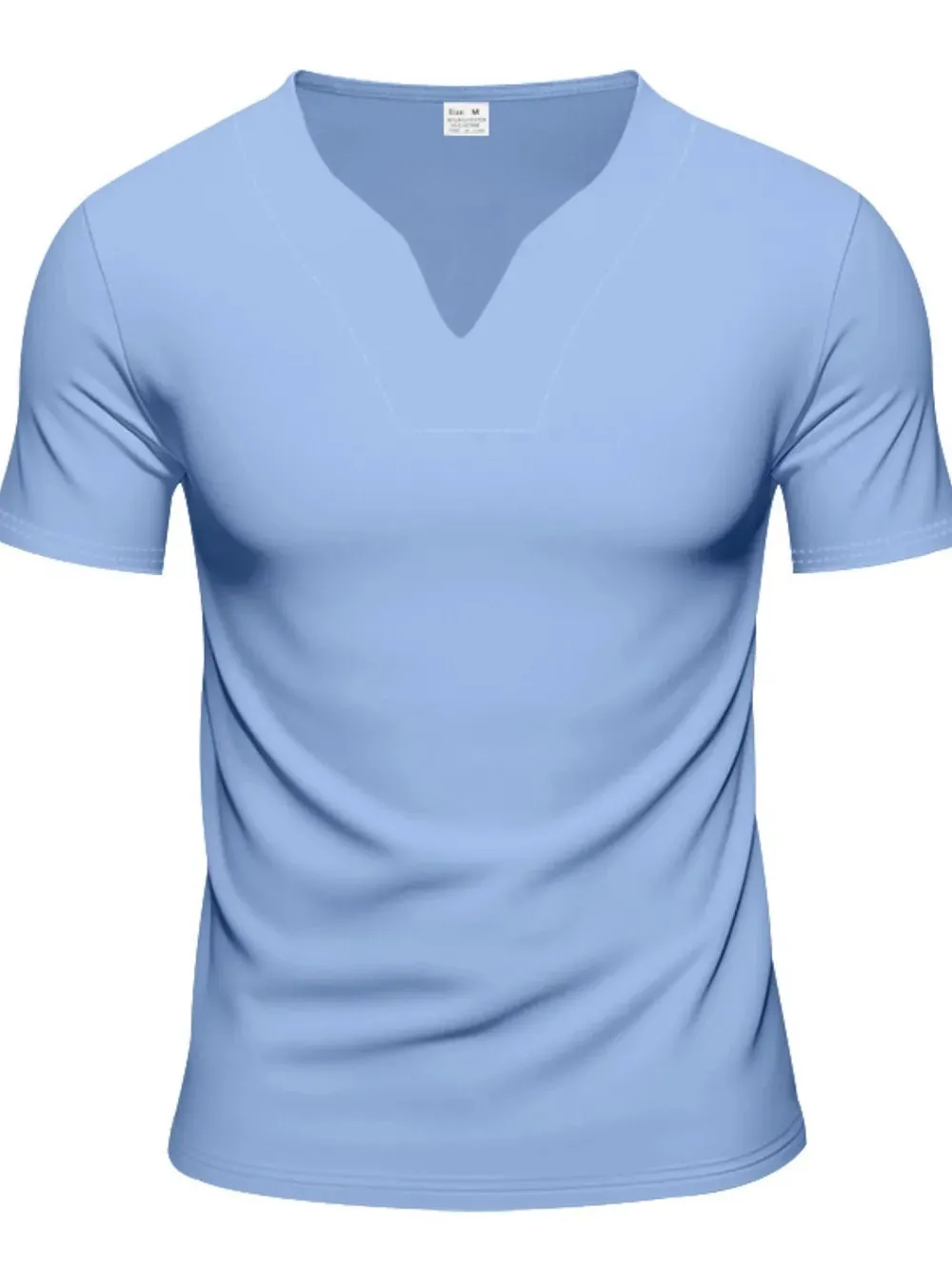 Men's Full Size Short Sleeve T-Shirt Plus Size sold by Gigi Laurent product image thumbnail 3