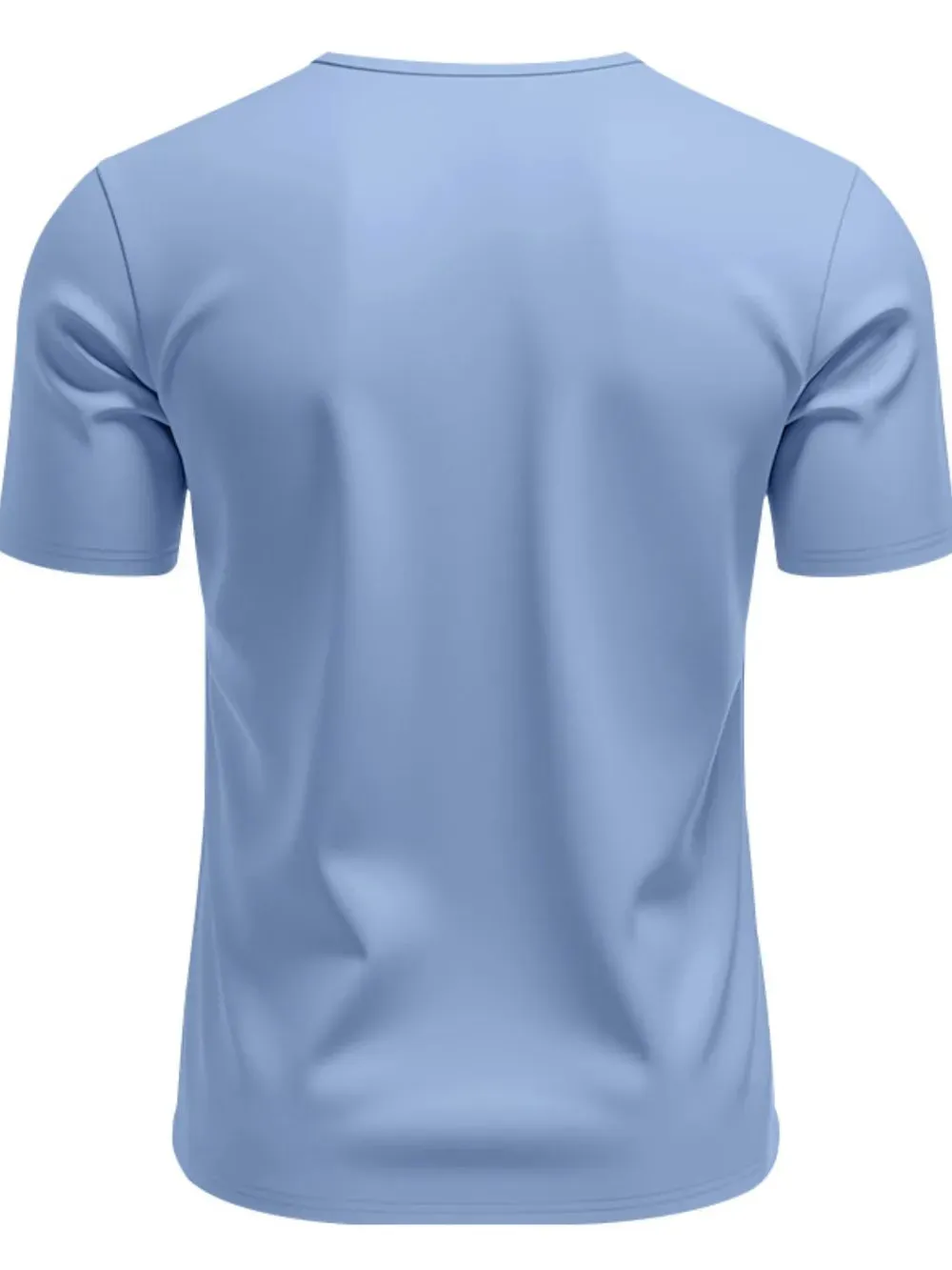 Men's Full Size Short Sleeve T-Shirt Plus Size sold by Gigi Laurent product image thumbnail 4