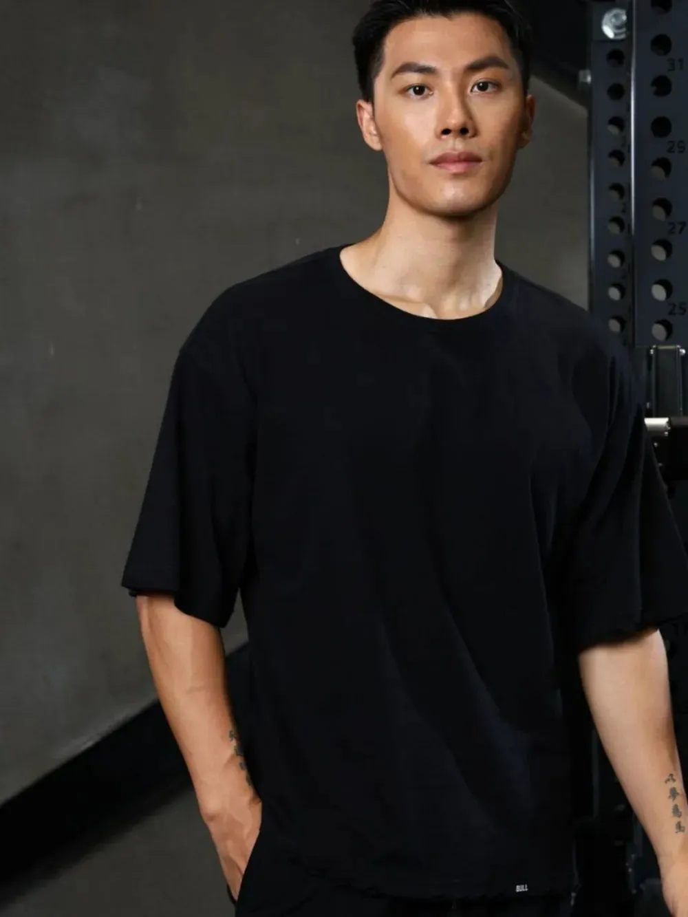 Men's Plus Size Round Neck Half Sleeve T-Shirt sold by Gigi Laurent product image thumbnail 5